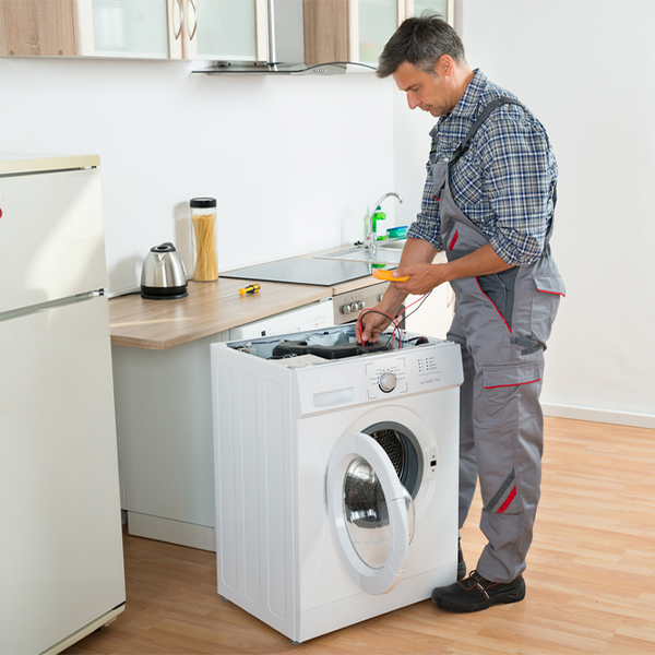 do you offer any warranties or guarantees on your washer repair work in Jackpot